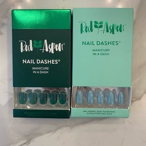 Green Red Aspen Nail bundle